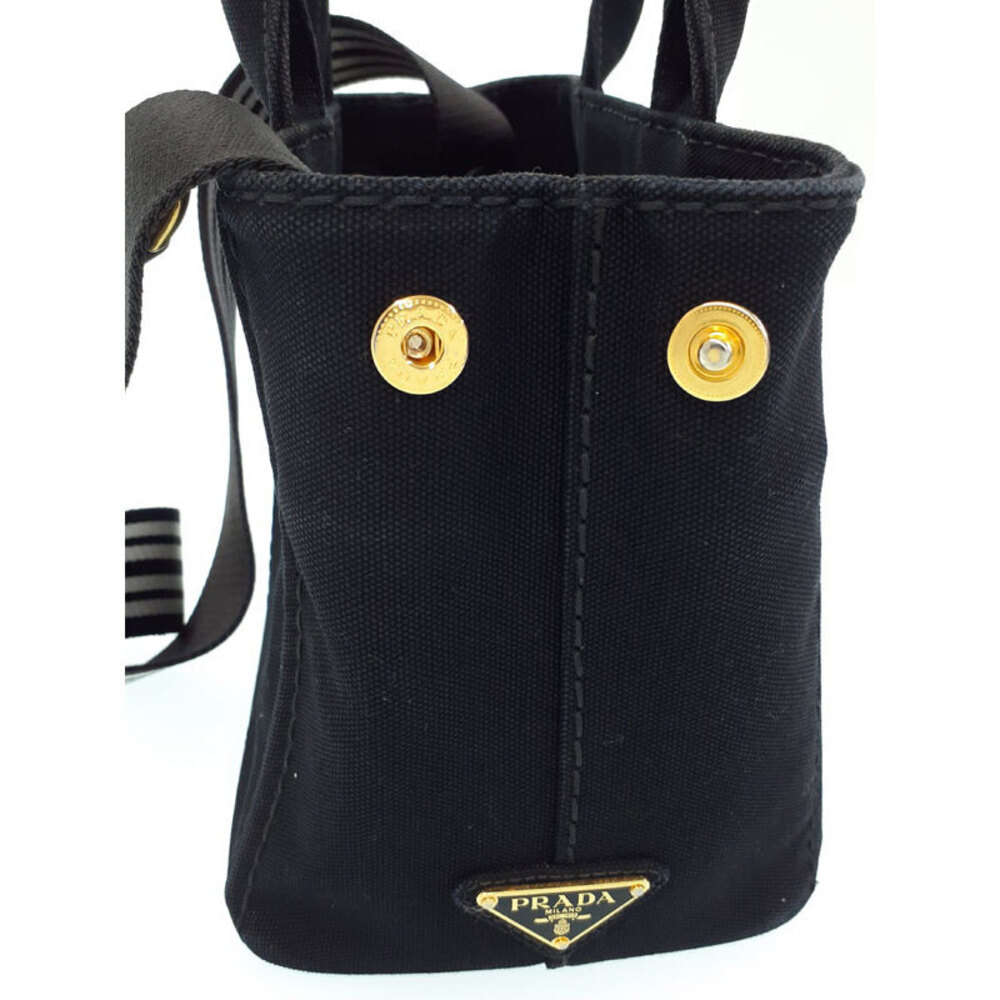Prada Canapa 2way tote Shoulder bag canvas - Picture 9 of 9
